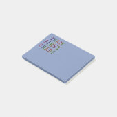 Team First Grade, Novelty School Post-IT Notes (Schuin)