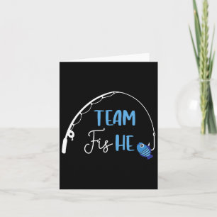 Team Fish He Shirt Vist Gender Reveal Party Ann Kaart