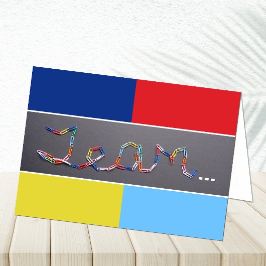 Team Flag Administratieve Professionals Dag Kaart
