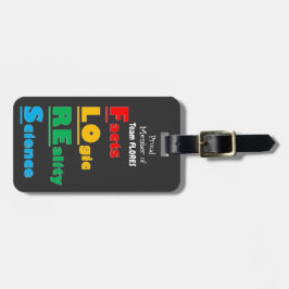 Team FLORES - Feiten, Logica, Realiteit, Wetenscha Bagagelabel