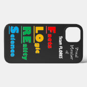 Team FLORES - Feiten, Logica, Realiteit, Wetenscha Case-Mate iPhone Case (Achterkant (horizontaal))