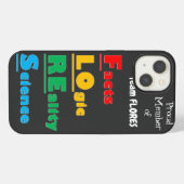 Team FLORES - Feiten, Logica, Realiteit, Wetenscha iPhone Hoesje (Achterkant horizontaal)
