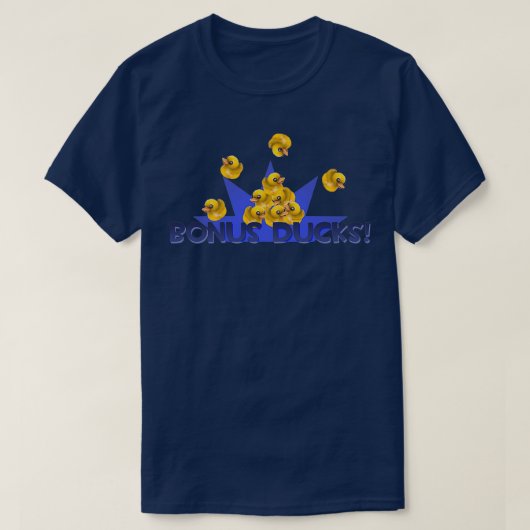 Team Fortress 2 Bonus Ducks Blue T-shirt (Design voorkant)