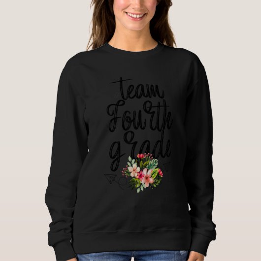 Team Fourth Grade 4th Grade Teacher Trui (Voorkant)