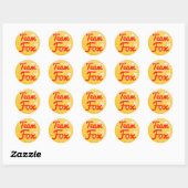 Team Fox Ronde Sticker (Vel)