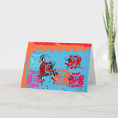 Team Fran Fish Cards Kaart (Voorkant)