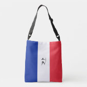 Team France Archery Crossbody Tas (Achterkant)