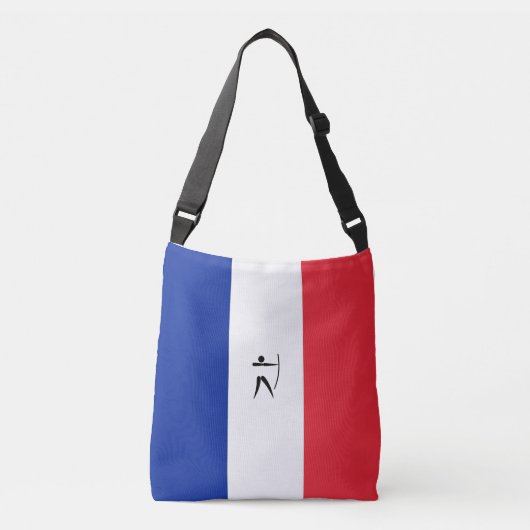 Team France Archery Crossbody Tas (Voorkant)