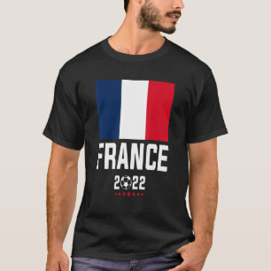 Team France Support Football Soccer 2022 Merchandi T-shirt