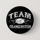 Team Frankenstein Ronde Button 5,7 Cm (Voorkant)