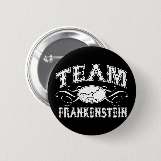 Team Frankenstein Ronde Button 5,7 Cm (Voorkant /achterkant)
