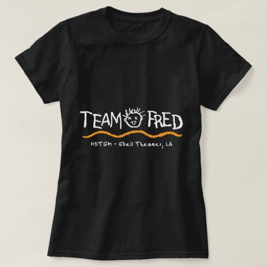 Team Fred T-Shirt (Design voorkant)