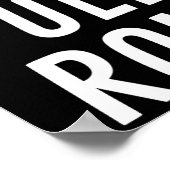 Team Full ROM Fitness Bodybuilding Gym Team Full R Poster (Hoek)