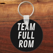 Team Full ROM Fitness Bodybuilding Gym Team Full R Sleutelhanger (Voorkant)