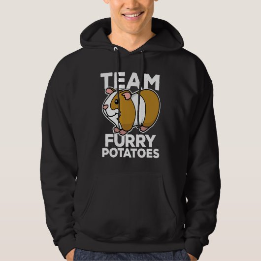 Team Furry Aardappelen  Cavia  Team Hoodie (Voorkant)