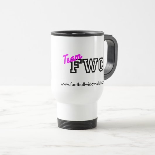 Team FWC Travel Mug Reisbeker (Voorkant rechts)