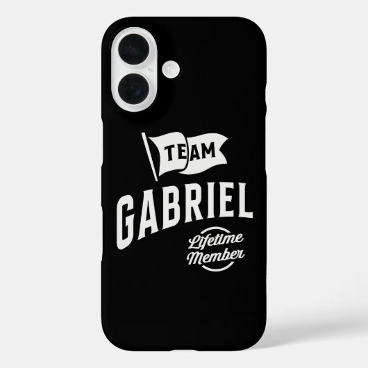 Team Gabriel Lifetime Member Case-Mate iPhone Case (Achterkant)