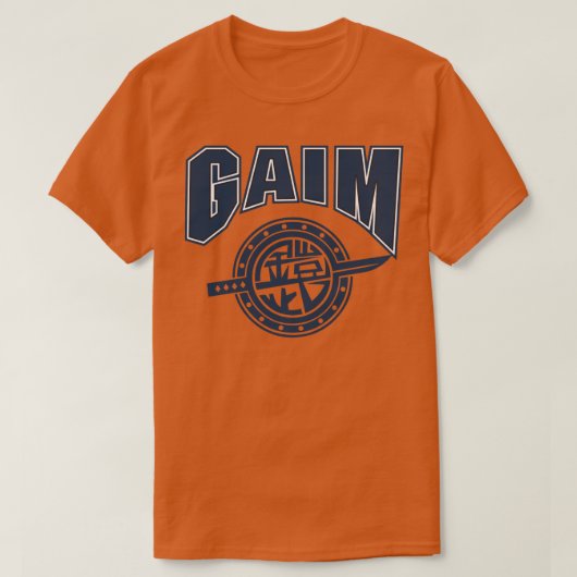 Team Gaim Kamen Rider T-shirt (Design voorkant)