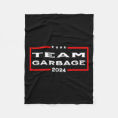 Team Garbage 2024 2 Fleece Deken (Voorkant)