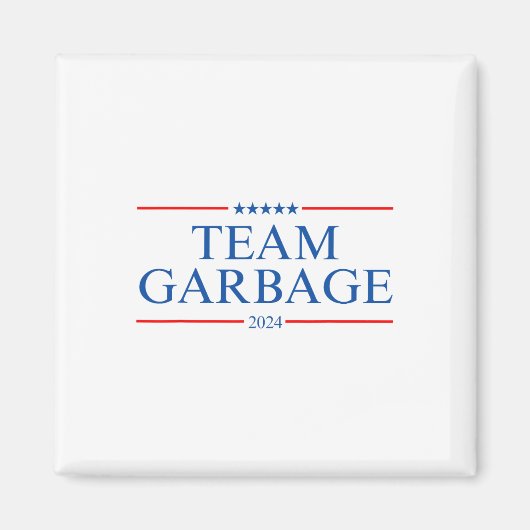 Team Garbage 2024 Magneet (Voorkant)