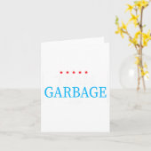 Team Garbage 2024 Trump VS Verkiezingen Kaart (Gele Bloem)