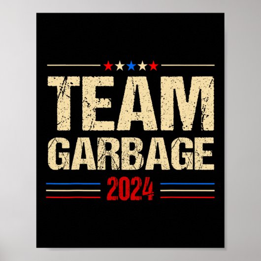 Team Garbyge 2024 Poster (Voorkant)
