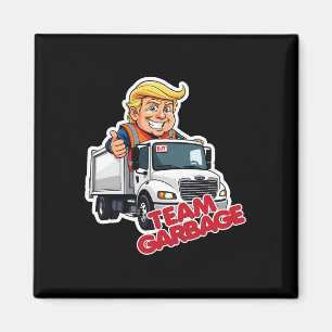 Team Garbyge 2025 Presidentiële Verkiezing Schatti Magneet