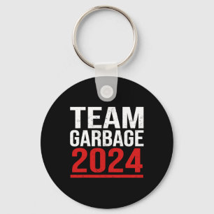 Team Garbyge Voor Trump Verkiezingen Stem Op Trump Sleutelhanger