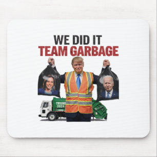 Team Garbyge won We Did It Trump 2024 Truck Garge Muismat