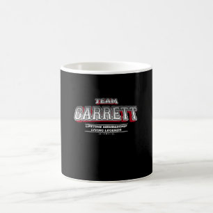 Team GARRETT Familie Achternaam Achternaam Lid Koffiemok