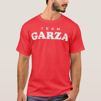 Team Garza persoonlijke familienaam Bride Groom T-shirt