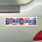 Team GB-Bumpersticker Bumpersticker (Op auto)