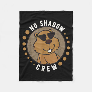 Team Geen Schaduw Bemanning Groundhog Day 2024 _1 Fleece Deken