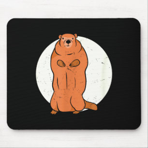 Team Geen Schaduw Bemanning Groundhog Volle Maan G Muismat