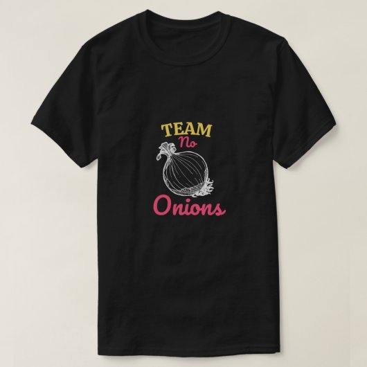 Team geen uien Essential T-Shirt (Design voorkant)