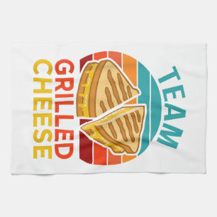 Team Gegrilde Kaas Grappige Sandwichliefhebber Gra Theedoek