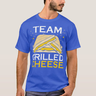 Team gegrilde kaas liefhebber t-shirt