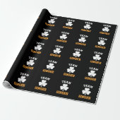 Team Gember Rode Kop Grappige Ierse St. Patrick's  Cadeaupapier (Uitgerold)