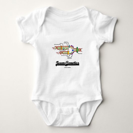 Team Genetics (DNA-replicatie) Romper (Voorkant)