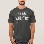Team Geriatric Funny Mud Run T-shirt (Voorkant)