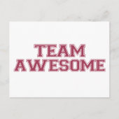 Team Geweldige Briefkaart (Voorkant)