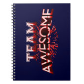 Team Geweldige Notitieboek (Voorkant)
