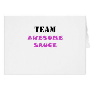 Team Geweldige saus