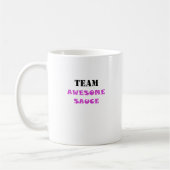 Team Geweldige saus Koffiemok (Links)