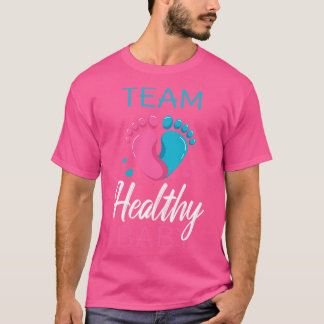 Team Gezonde Baby II Zwangerschap Baby shower T-shirt