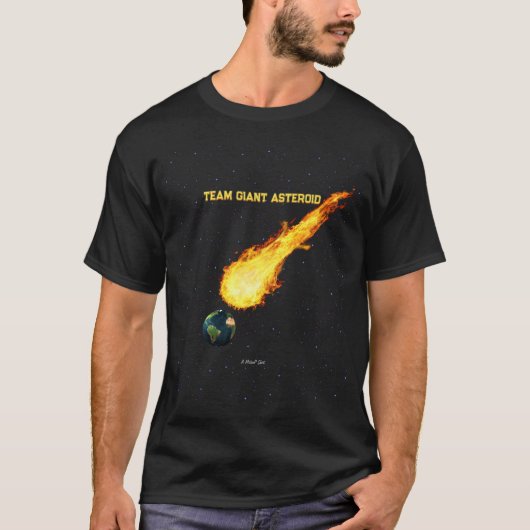 Team Giant Asteroid - een MisterP-Shirt T-shirt (Voorkant)