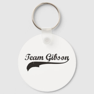 team gibson sleutelhanger