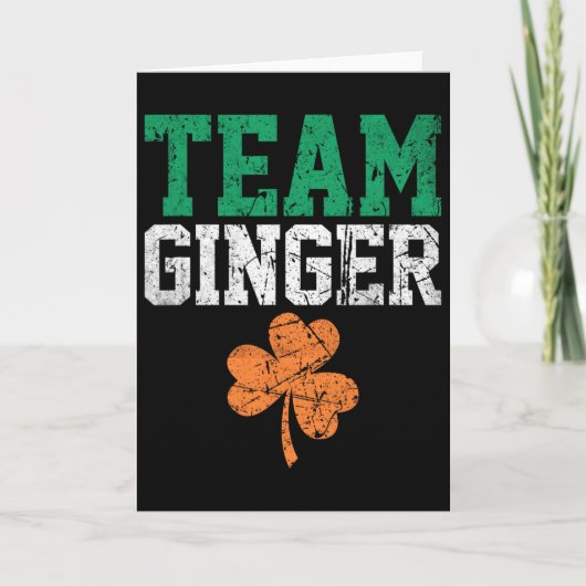 Team Ginger _1 Kaart (Voorkant)