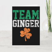 Team Ginger  Kaart (Voorkant)