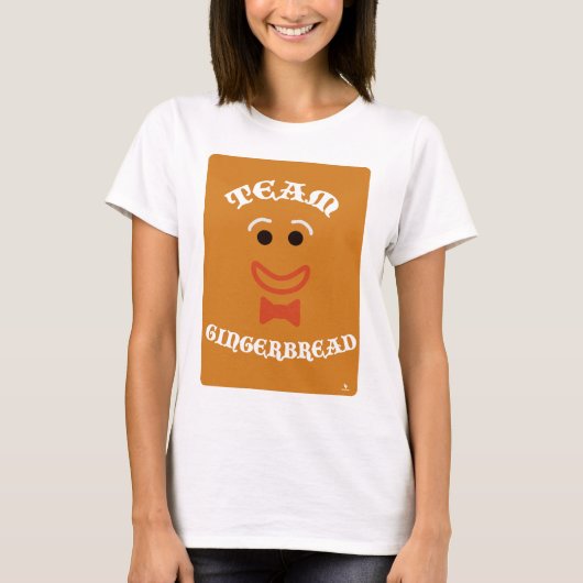 Team Gingerbread Funny Christmas Slogan Design T-shirt (Voorkant)